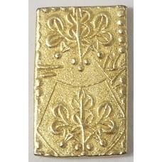JAPAN 1868 - 1869 . TWO 2 BU BAN KIN . GOLD